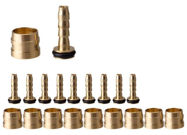 ZTTO 10Pcs MTB Bike Oil Brake Olive Head Oil Pin Hydraulic Disc Brake Oil Needle Brass Bushings For BH90 BH59 MAGuraTekRO Parts-WAYBIKER