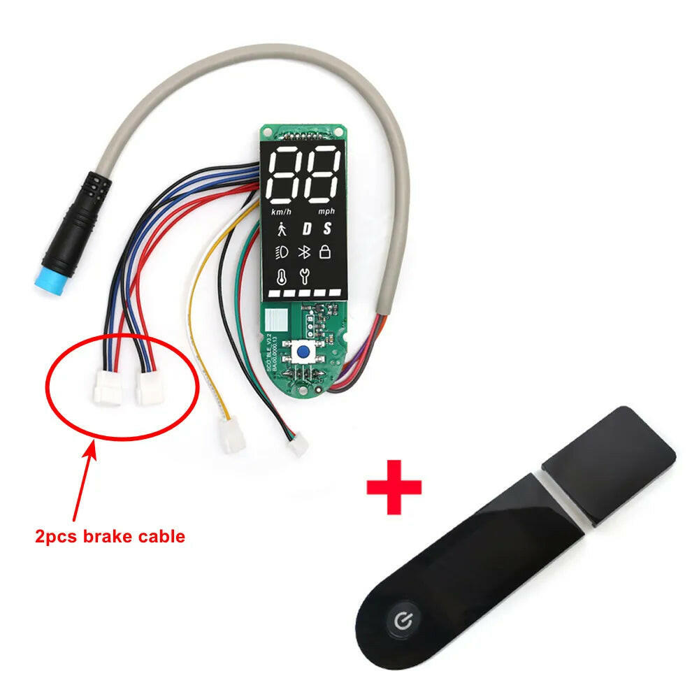 Bluetooth Dashboard for Xiaomi M365 and Pro 1S Electric Scooter With Protect Cover Display Upgrade Repair Parts-WAYBIKER