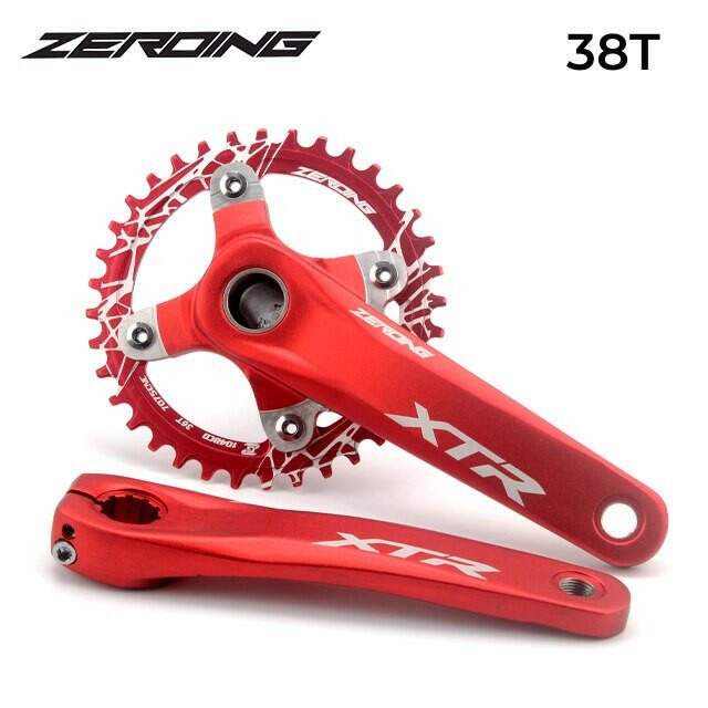 XTR XT SLX 104BCD Bike Crank 170mm Crankset 32T 34T 36T 38T Sprocket With Bottom Bracket 10 11 12speed Mountain Bicycle Crankset-WAYBIKER