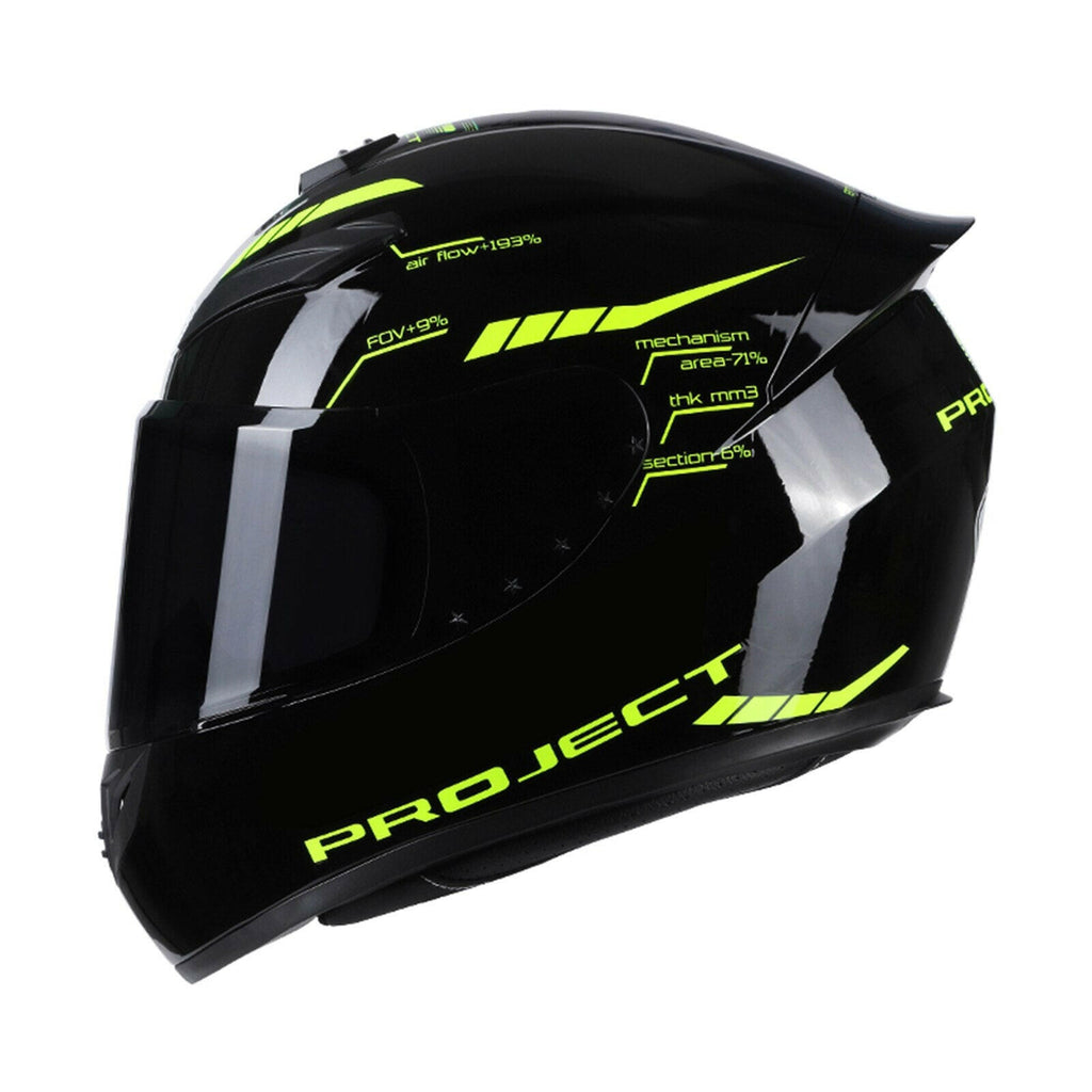 Motorcycle Helmet Full Face Rapid Street Helmet Unisex Adult Cool Rider Equipment Four Seasons Street Touring Motorcycle Helmet-WAYBIKER