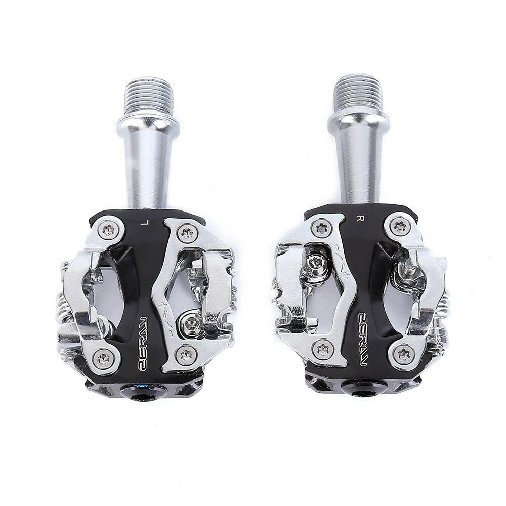 ZERAY ZP-108S ZP-109S Cycling Road Bike MTB Clipless Pedal Self-locking Pedals SPD Compatible Pedals Bike Parts 108s-WAYBIKER