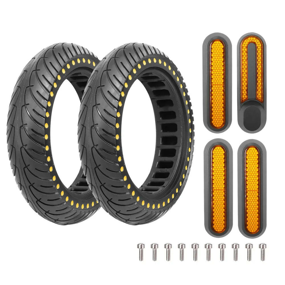 For Xiaomi Electric Scooter Solid Tire 8.5" Honeycomb Tyre M365 Pro 1S Pro2 Front Rear Replacement Color Tire 8,5 Inch-WAYBIKER