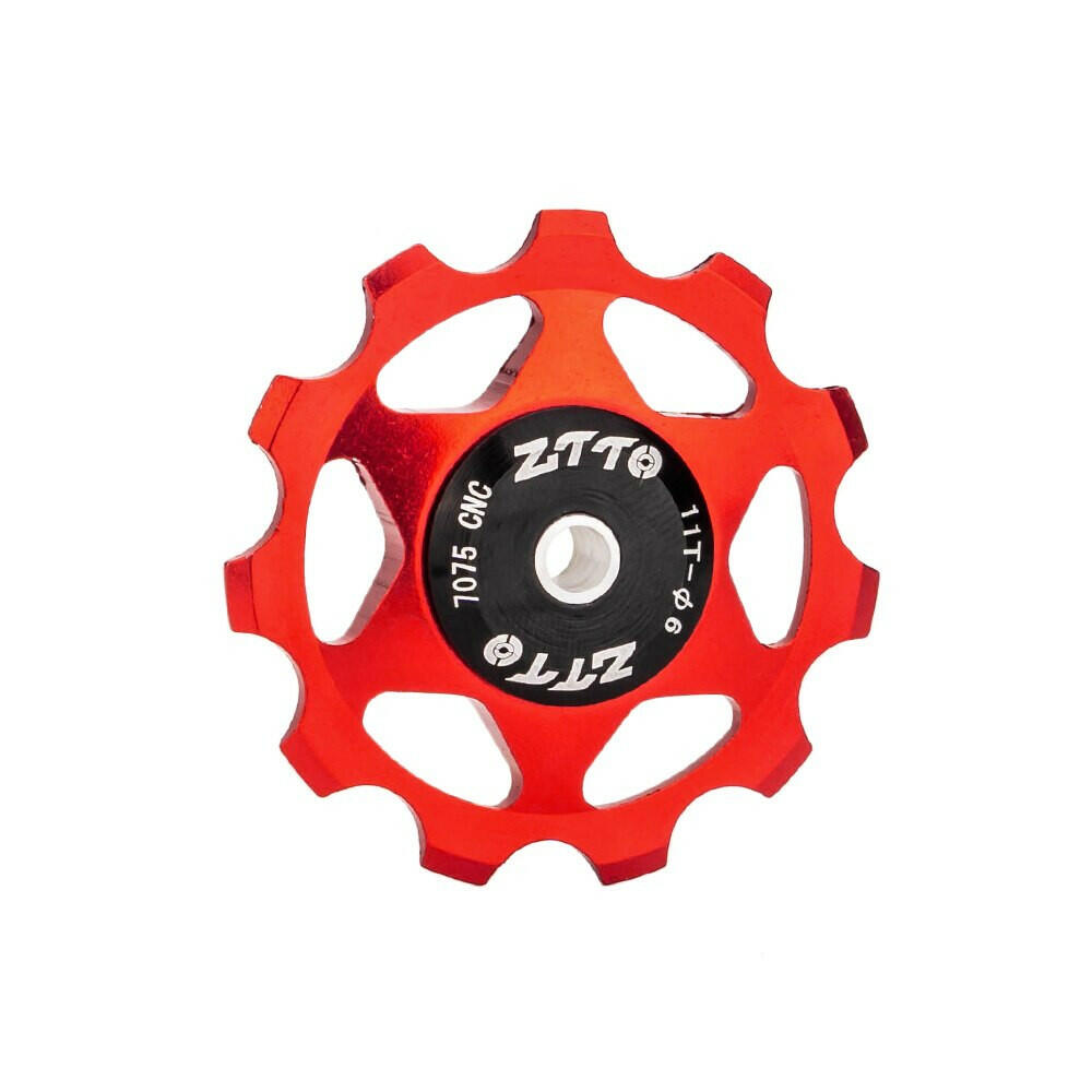 ZTTO 11T 13T MTB Bicycle Rear Derailleur Jockey Wheel Steel Bearing Pulley AL7075 CNC Road Bike Guide Roller Idler 4mm 5mm 6mm-WAYBIKER