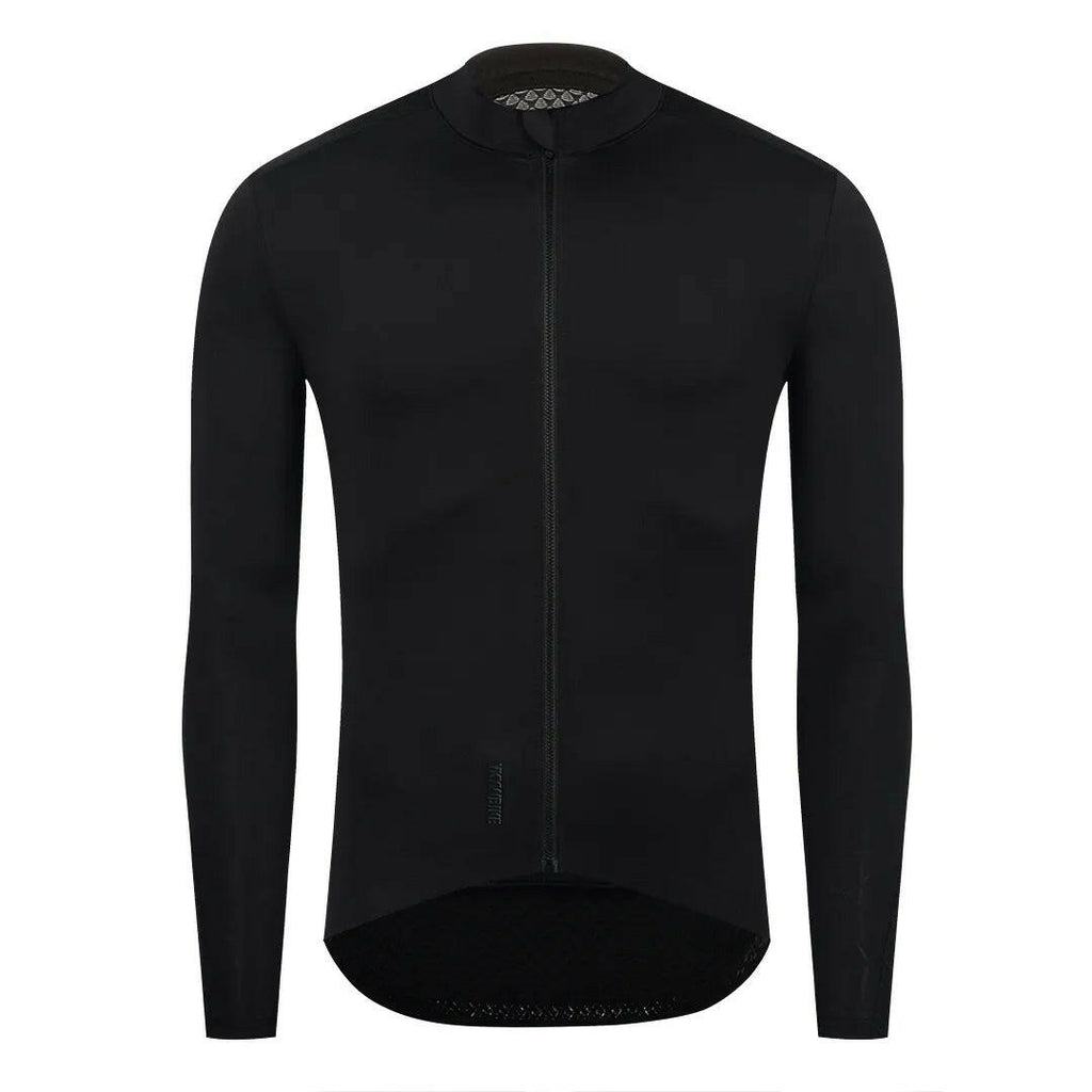 YKYWBIKE Autumn Pro Team black Long Sleeve  Jersey race 2022 cycling jersey bicycle cycling clothes Italy mesh fabric sleeve-WAYBIKER