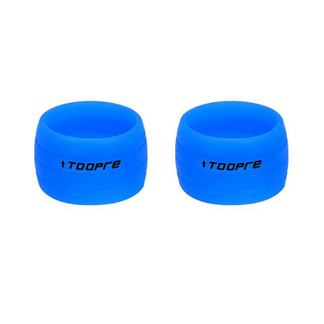 TOOPRE 1 Pair Bicycle Handlebar Tape Fixing Loops Road Bike Handle Grip Wrap Holding Silicone Rings Cycling Fixed Sleeve Collar-WAYBIKER