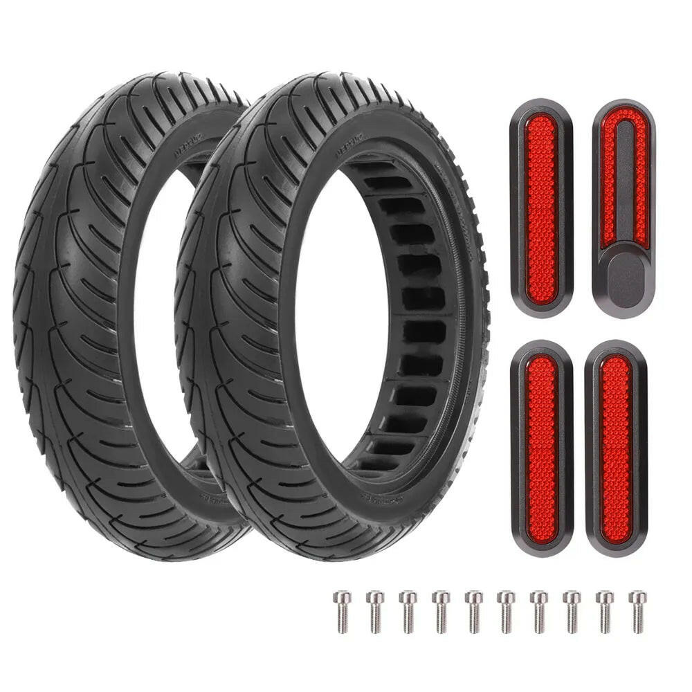 For Xiaomi Electric Scooter Solid Tire 8.5" Honeycomb Tyre M365 Pro 1S Pro2 Front Rear Replacement Color Tire 8,5 Inch-WAYBIKER