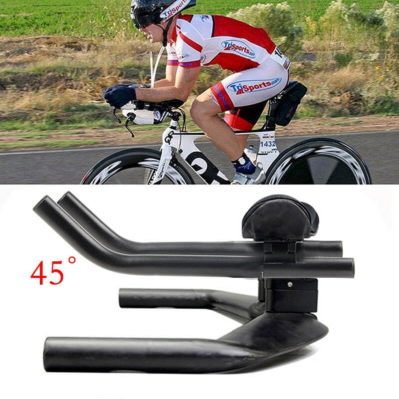 ZNIINO  NO LOGO TT handlebar bike parts Cycling bicycle accessories new full carbon road handlebar rest bar ends 31.8mm 638g-WAYBIKER