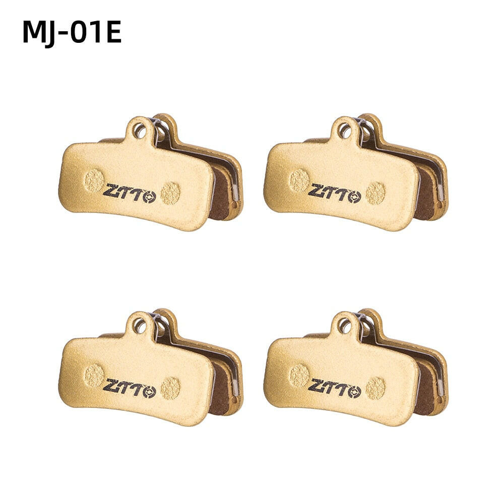 ZTTO 4Pairs MTB Full Metal Brake Pads For MT200 M8000 M785 G03TI G04TI DB1 Level Guide Code DB1 BB5 BB7 CR MT2 MT4 R1 Disc Brake-WAYBIKER