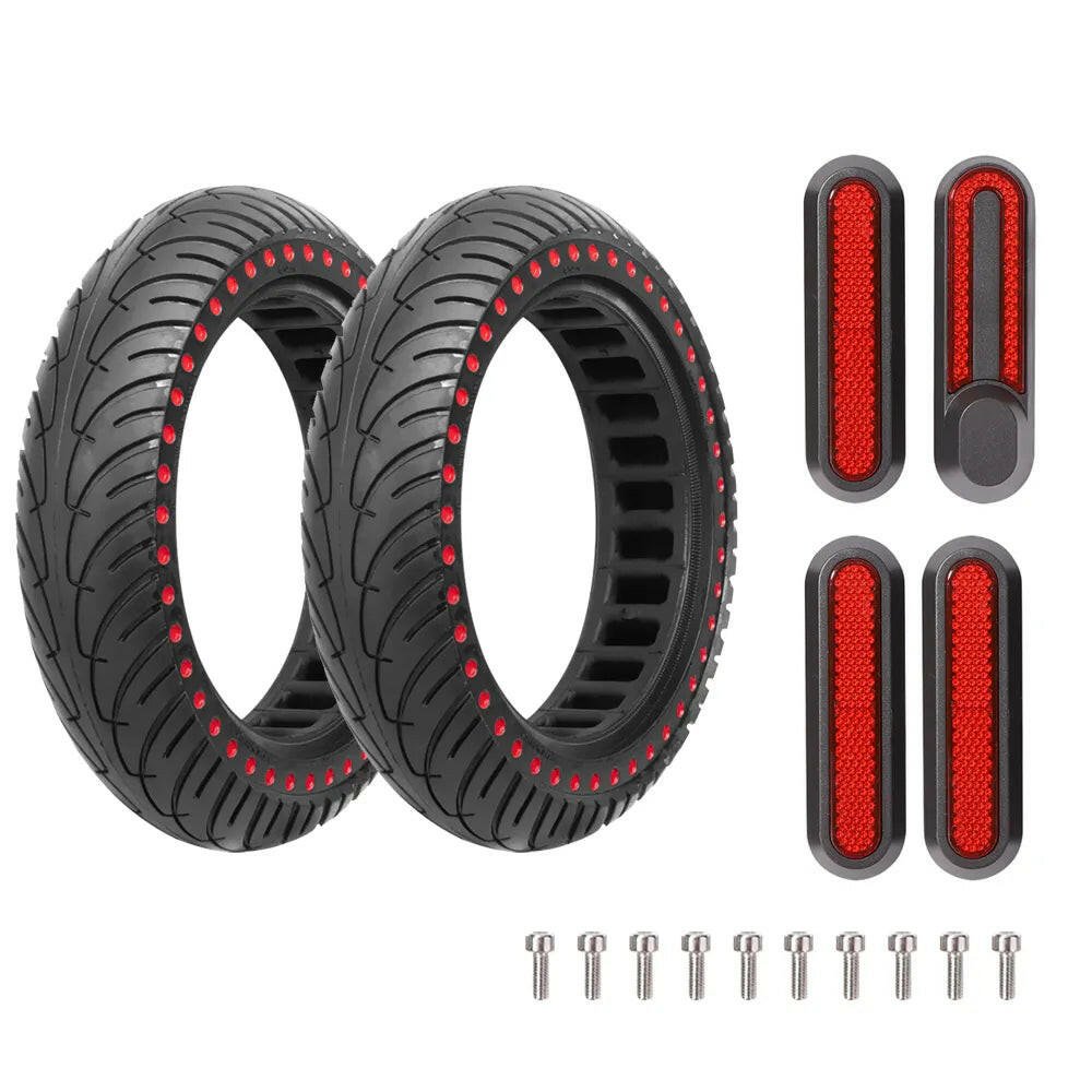 For Xiaomi Electric Scooter Solid Tire 8.5" Honeycomb Tyre M365 Pro 1S Pro2 Front Rear Replacement Color Tire 8,5 Inch-WAYBIKER