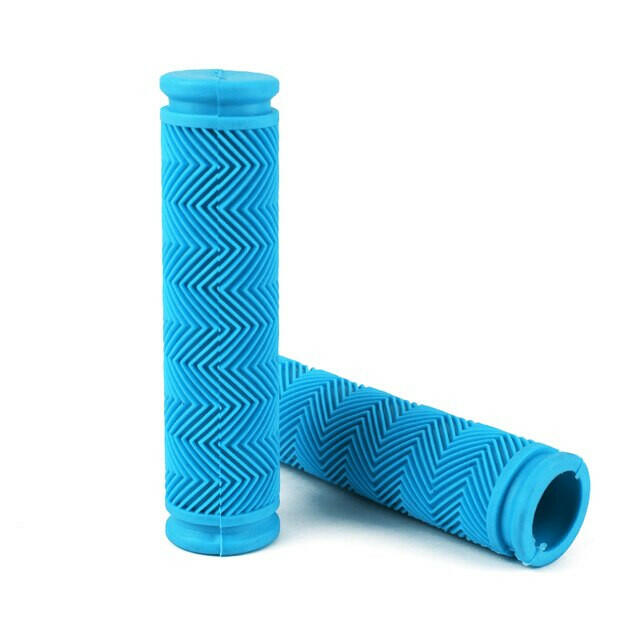 1pair Rubber Bicycle Handlebar Grips MTB Bike Grips BMX Mountain Road Fixie Bike Soft Grips Shockproof Bike Parts accessories-WAYBIKER