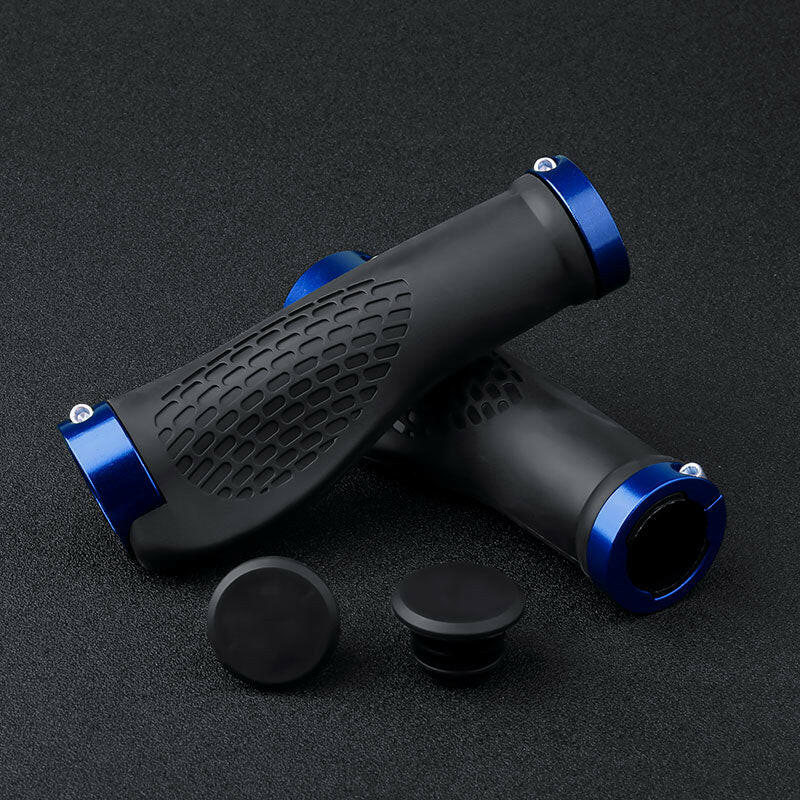 X-TIGER Bicycle Grips MTB Rubber Handlebar Grips Shockproof Anti-Slip Racing Road Bike Grips Ergonomic Lock Cycling Handlebar-WAYBIKER
