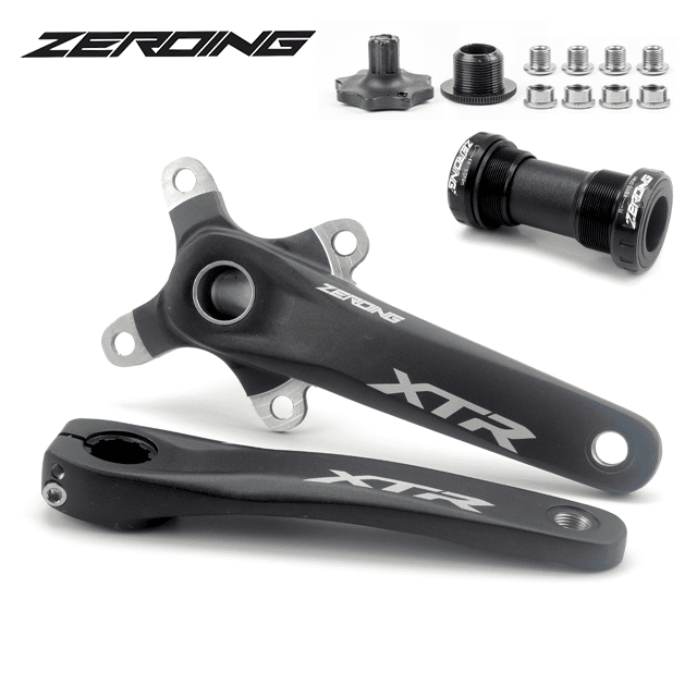 XTR XT SLX 104BCD Bike Crank 170mm Crankset 32T 34T 36T 38T Sprocket With Bottom Bracket 10 11 12speed Mountain Bicycle Crankset-WAYBIKER