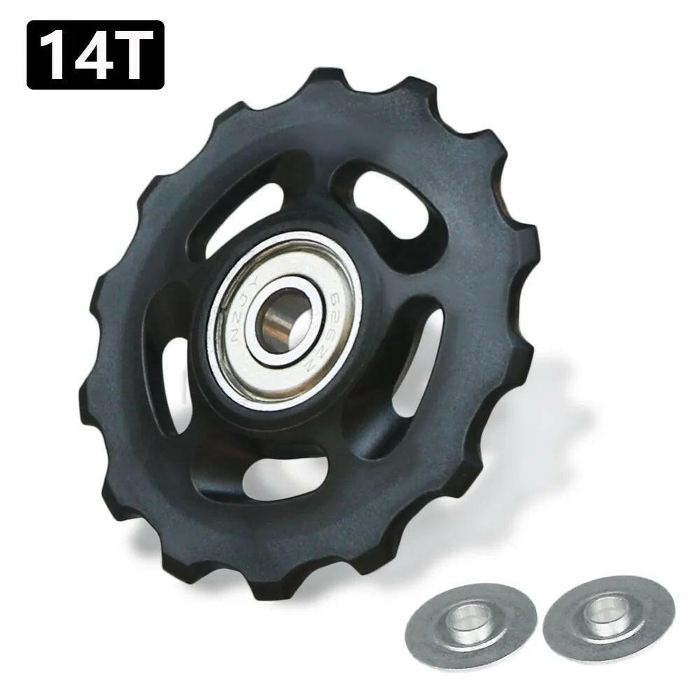 11T 12T 13T 14T Bearing MTB Bicycle Rear Guide Wheel Road Bike Jockey Rear Derailleur Pulley Roller for Shimano Sram Repair Kit-WAYBIKER