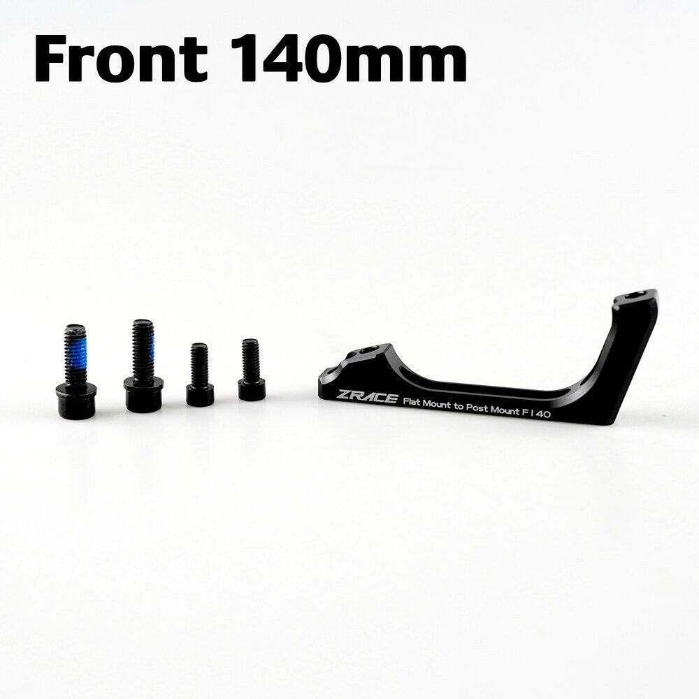 ZRACE Flat to Post Mount Brake Adapter, Front and Rear, 140mm / 160mm-WAYBIKER