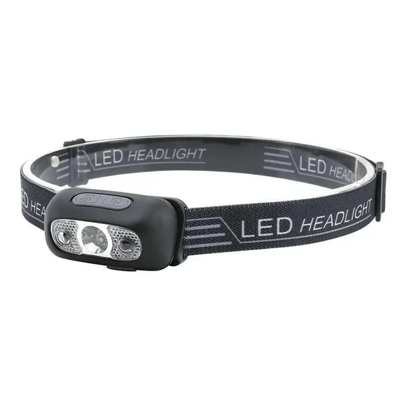 XPG Sensor Headlamp Built N Battery USB Rechargeable Outdoor Waterproof Led Camping Headlamp-WAYBIKER