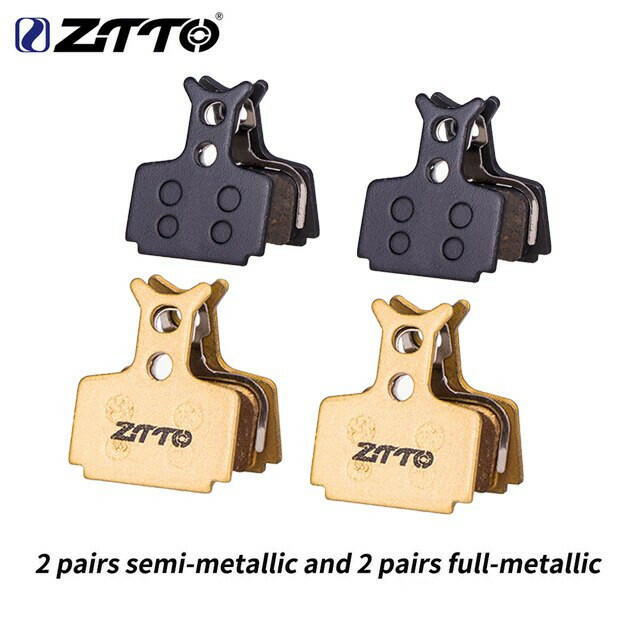 ZTTO 4 Pairs Bicycle Semi/Full-Metallic Brake Pads For Formula R1 R1R RO RX T1 The Mega The One The One FR CR3 C1 E-BIKE Parts-WAYBIKER
