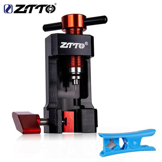 ZTTO Bicycle Hydraulic Disc Brake Oil Needle Tool Driver Hose Cutter Cable Pliers Olive Connector Insert BH59 BH90 Install Press-WAYBIKER