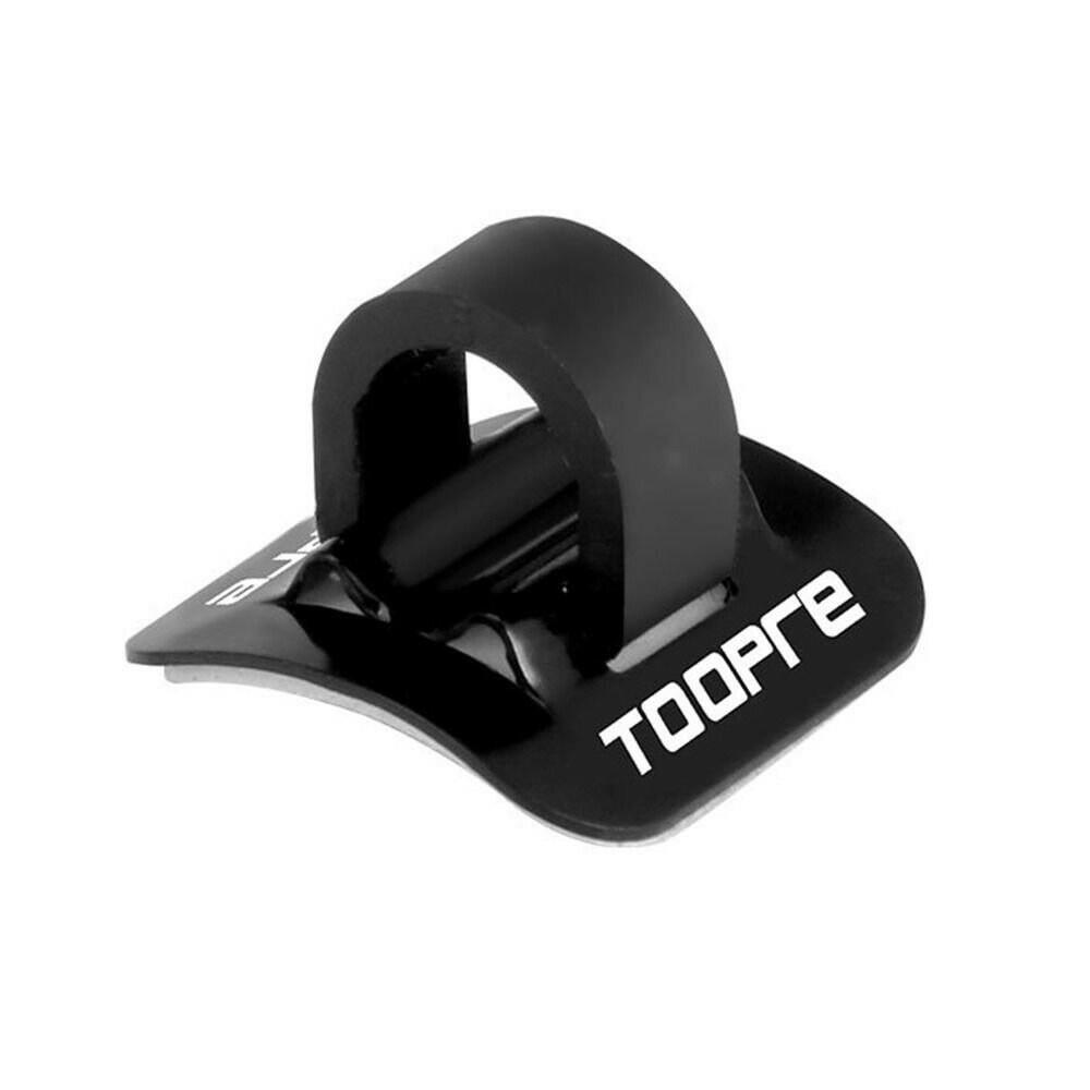 TOOPRE 5/10pcs Aluminum Bike Oil Tube Fixed Clamp Conversion Trap Adapter Bicycle Shifter Brake Cable Set Frame U Buckle Tube-WAYBIKER