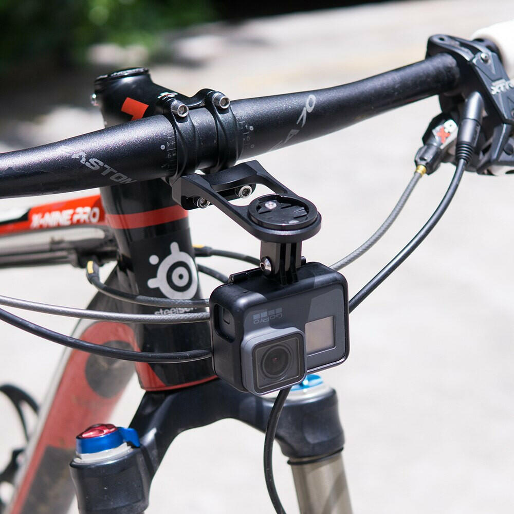 ZTTO Bicycle Stem Computer Mount Camera For Garmin Bryton GPS GoPro ...