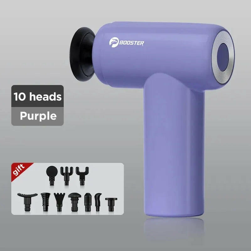 Booster X6 Mini Massage Gun Home Multifunctional Ftness Women's Muscle Relaxation Electric Pounding Sports Massager-WAYBIKER