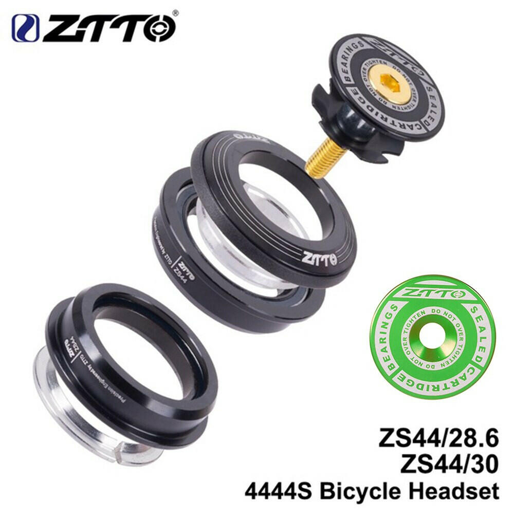 ZTTO 4444S MTB Bicycle Headset 44mm CNC 1 1/8" 28.6 Straight Tube fork Internal 44 SEMI-INTEGRATED Mountain Road Bike Headset