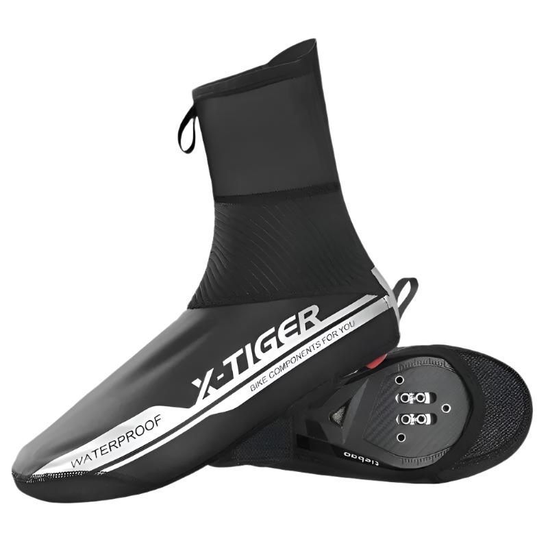 X-TIGER Cycling Shoe Cover Waterproof Reflective Anti-stain Bike Cycling Overshoes Covers Summer Mountain Bicycle Shoe Covers-WAYBIKER