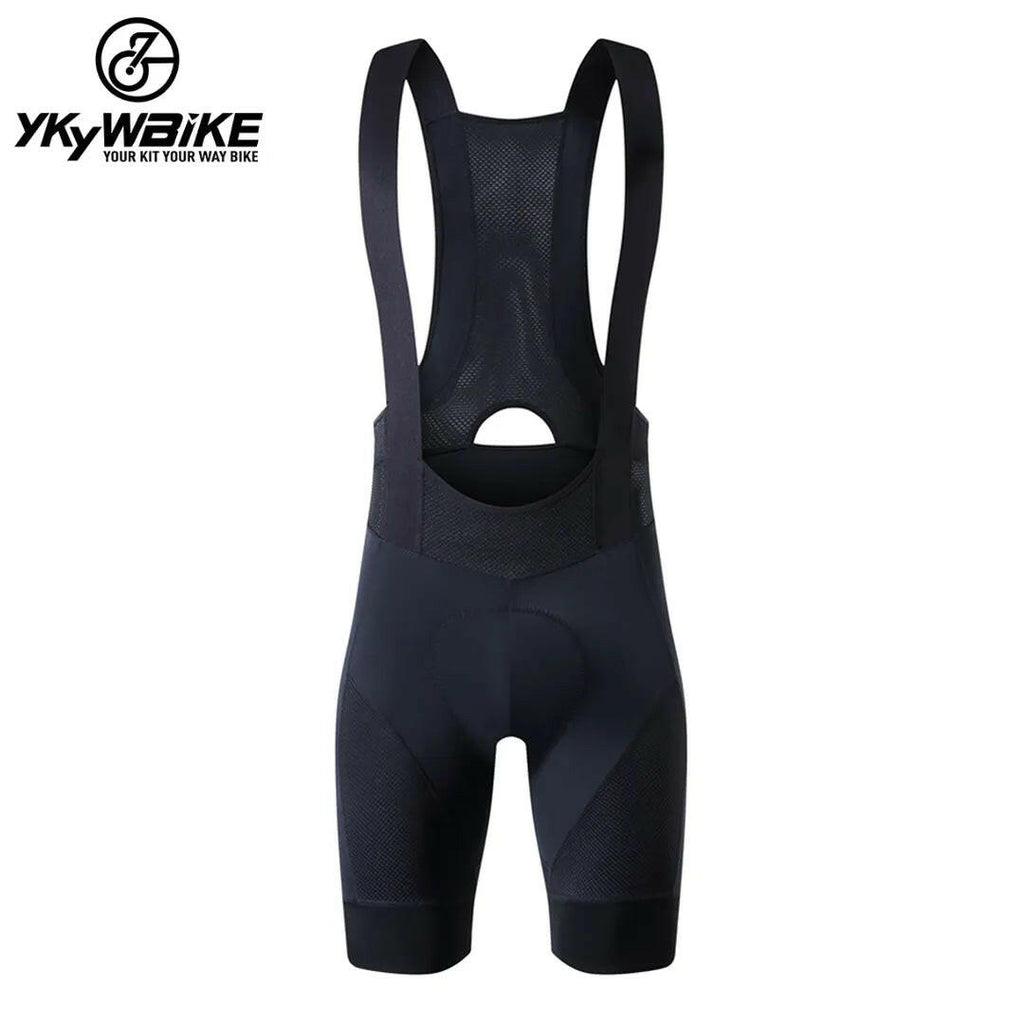 YKYWBIKE Cycling Bib Shorts Men Outdoor Wear Bike Ride 6 Hours Padded Riding Bib Tights Bicycle Men's Cycling Clothing Mtb Short-WAYBIKER