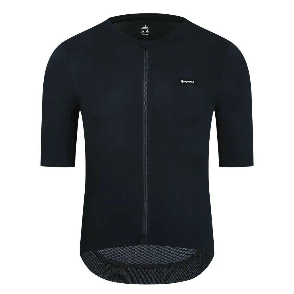 YKYWBIKE Cycling Jersey Summer Short Sleeve MTB Bike Shirts Short sleeve YKK zipper New Coldback Fabric UPF 50+-WAYBIKER