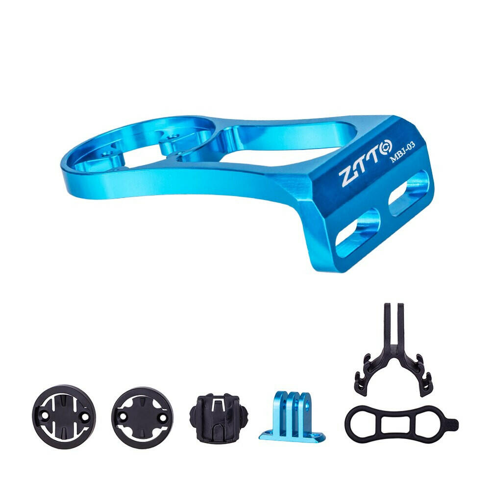 ZTTO Bicycle Stem Computer Mount Camera For Garmin Bryton GPS GoPro Sports Cam Flashlight Holder Heart Rate Road Bike MTB-WAYBIKER