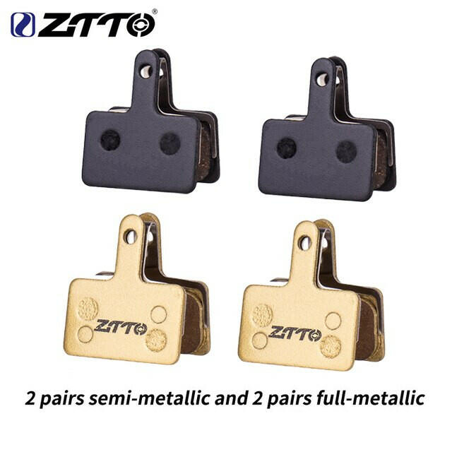 ZTTO 4 Pairs MTB Bicycle Semi metallic Full Brake Pads For M416 447 446 455 355 395 315 HDM 290 300 Fit for Bike Disc Brake Pads-WAYBIKER