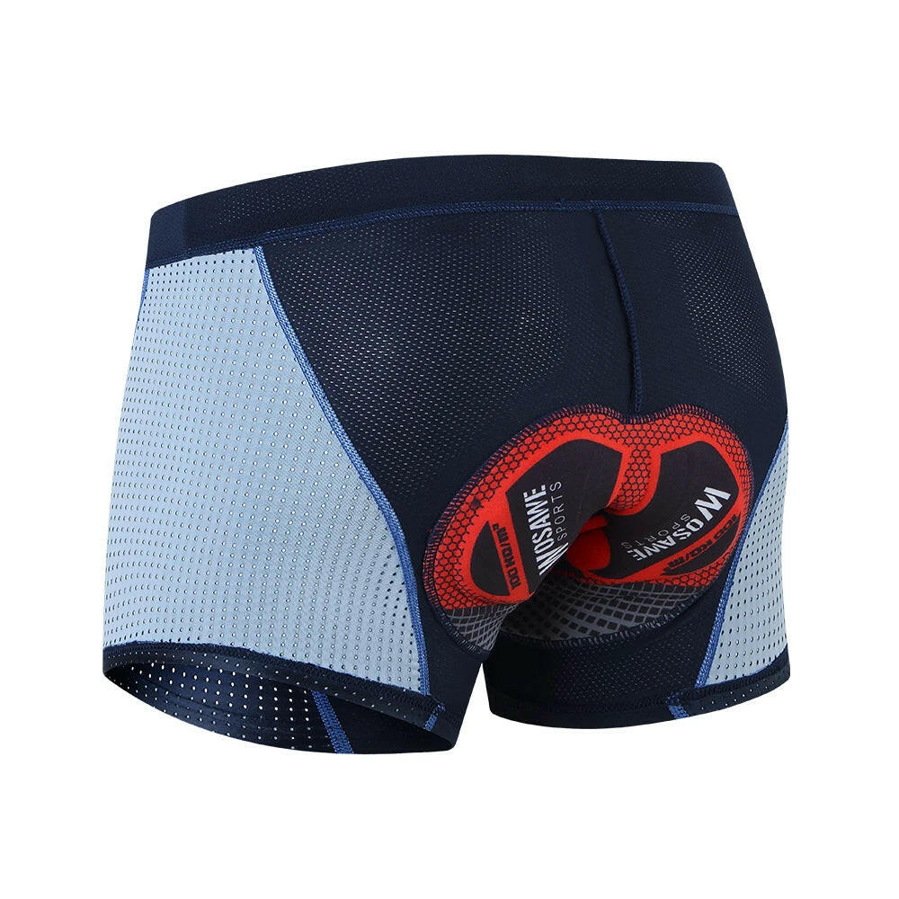 WOSAWE Upgrade Cycling Shorts Men Cycling Underpant Pro Shockproof Padded Bicycle Underpant MTB Road Bike Underwear Man Shorts-WAYBIKER