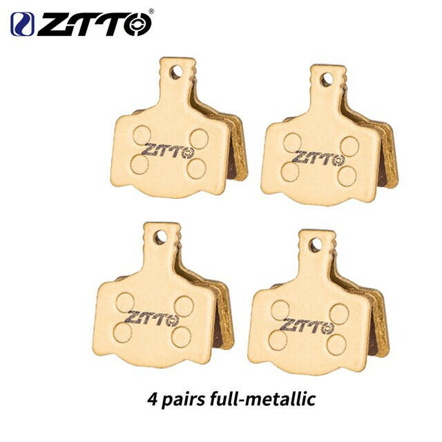 ZTTO 4Pairs MTB Bicycle Semi/Full-Metallic Brake Pads For Magura MT2 MT4 MT6 MT8 DK-17 MTS Caliper Mountain Bike Disc Brake Pads-WAYBIKER