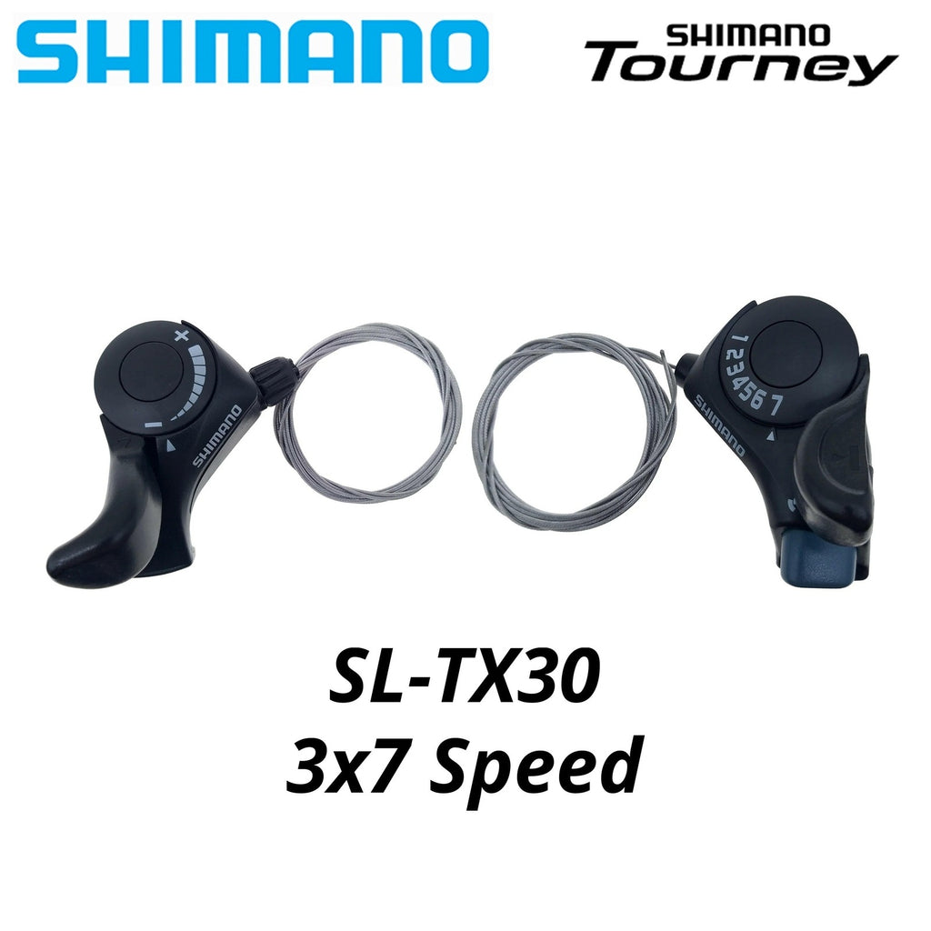 Shimano Tourney SL TX30 Bicycle Shift Lever 6 7s 18 21 Speed  tx30 Shifters Inner Gear Cable Included-WAYBIKER