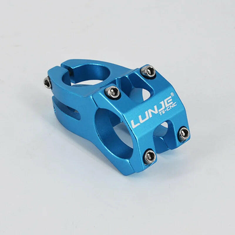 LUNJE MTB Stem 31.8x45mm High-strength Short Handlebar Stem Aluminum Alloy Bicycle Bridge Racing Downhill Bike / Road Bike Stem-WAYBIKER