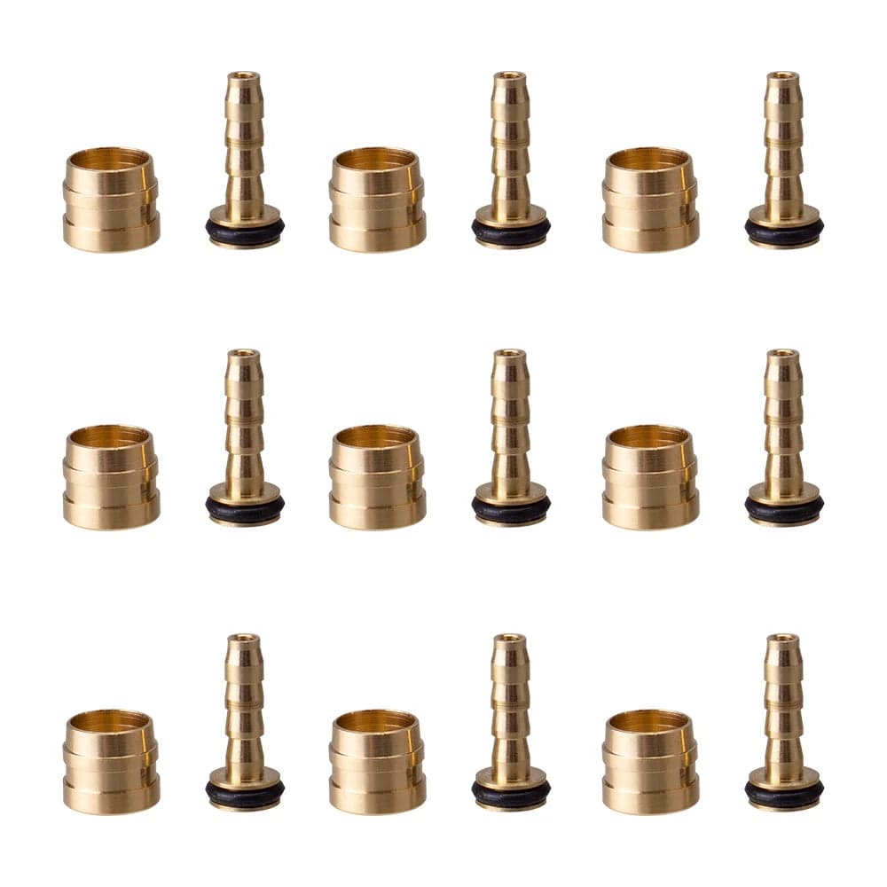 ZTTO MTB Mountain Bike Bicycle Connector Insert And Olive Set For Parts BH90 Hydraulic Disc Brake Oil Hose 10 Sets-WAYBIKER
