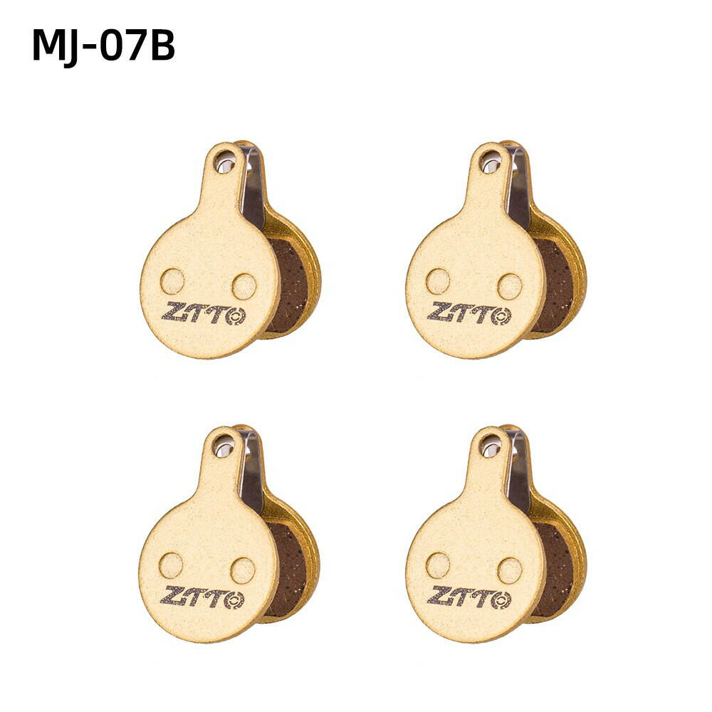 ZTTO 4Pairs MTB Full Metal Brake Pads For MT200 M8000 M785 G03TI G04TI DB1 Level Guide Code DB1 BB5 BB7 CR MT2 MT4 R1 Disc Brake-WAYBIKER