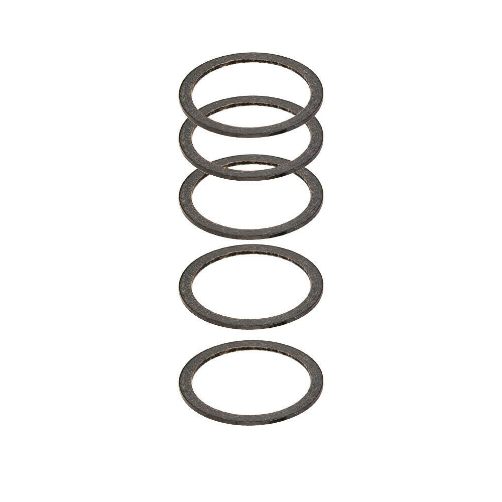 ZTTO Bicycle Headset Washer Stem Spacer 5 10 15mm Aluminum Alloy Carbon Ring Fit for 28.6mm Fork Steerer-WAYBIKER
