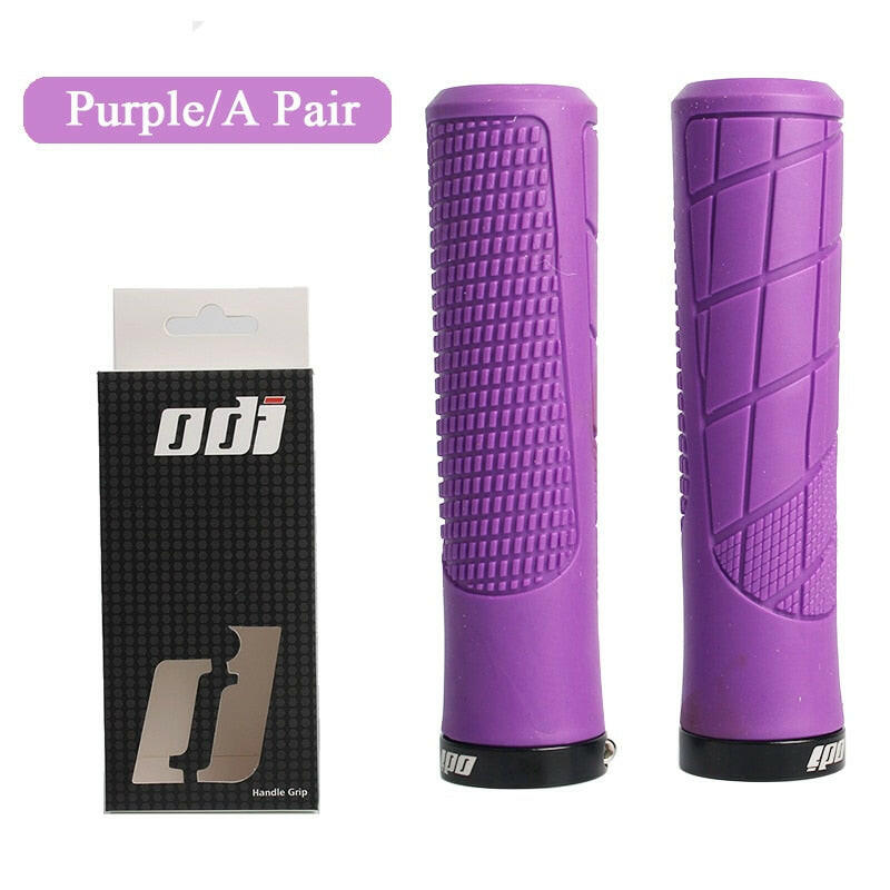 ODI Bike Handlebar Grips High Quality Mountain Bike Grips Non-slip Mtb Cuffs Shock Absorption Bike Handle Bicycle Accessories-WAYBIKER