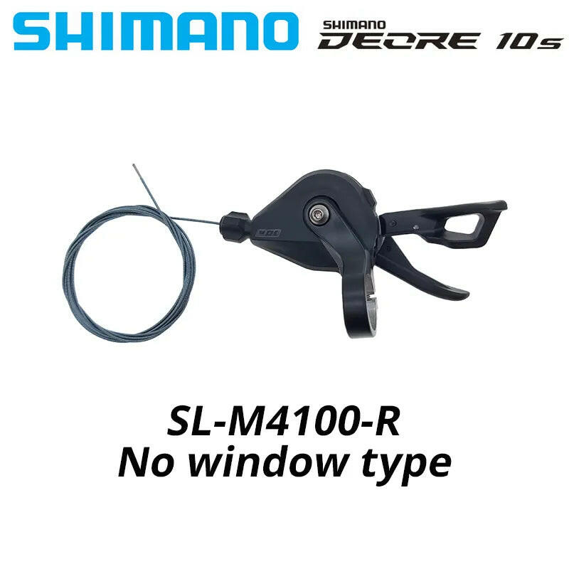 Shimano Deore M4100 1x10S RAPIDFIRE PLUS Shifting Lever Clamp Band 10 Speed SL-M4100 Shifter Lever Bicycle Switch 10V 10S-WAYBIKER