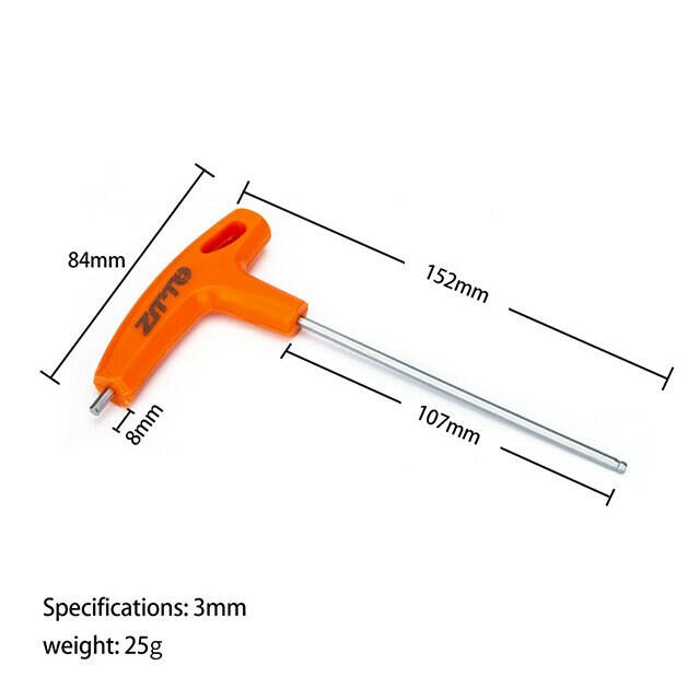 ZTTO Hex key Allen Wrench Hand Tool 2/2.5/3/4/5/6/8/10mm Universal Quick Snap Adapter 2 in1 Ball/Flat Head Chrome Vanadium Steel-WAYBIKER