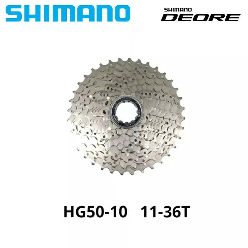 Shimano Deore 10 Speed Bike Cassette M6000 M4100 HG50 CS-M4100 10S 10V SLX XT MTB Mountain Bicycle Freewheel 36T 42T 46T-WAYBIKER