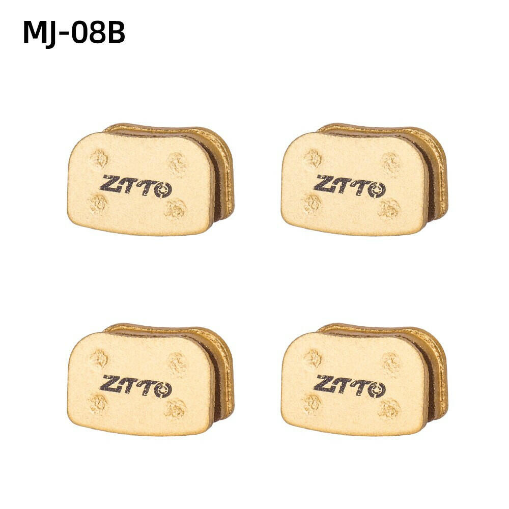 ZTTO 4Pairs MTB Full Metal Brake Pads For MT200 M8000 M785 G03TI G04TI DB1 Level Guide Code DB1 BB5 BB7 CR MT2 MT4 R1 Disc Brake-WAYBIKER