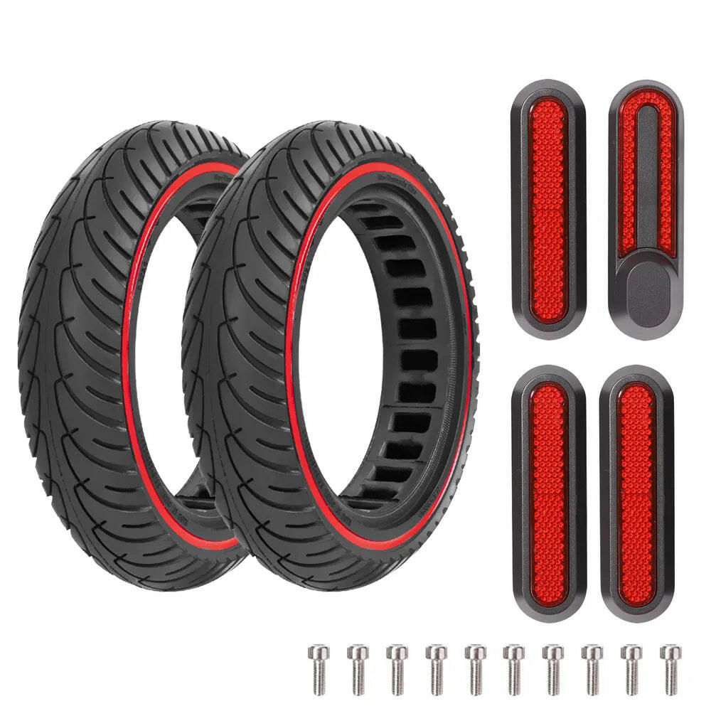 For Xiaomi Electric Scooter Solid Tire 8.5" Honeycomb Tyre M365 Pro 1S Pro2 Front Rear Replacement Color Tire 8,5 Inch-WAYBIKER