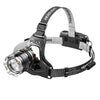 XHP50 LED Sensor Headlamp Waterproof Head Light Rechargeable Fishing Searching Camping Head Flashlight Zoom Lantern-WAYBIKER