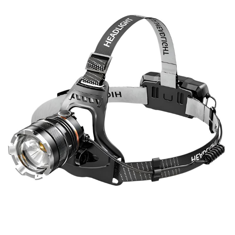 XHP50 LED Sensor Headlamp Waterproof Head Light Rechargeable Fishing Searching Camping Head Flashlight Zoom Lantern-WAYBIKER