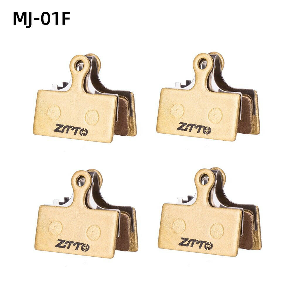 ZTTO 4Pairs MTB Full Metal Brake Pads For MT200 M8000 M785 G03TI G04TI DB1 Level Guide Code DB1 BB5 BB7 CR MT2 MT4 R1 Disc Brake-WAYBIKER