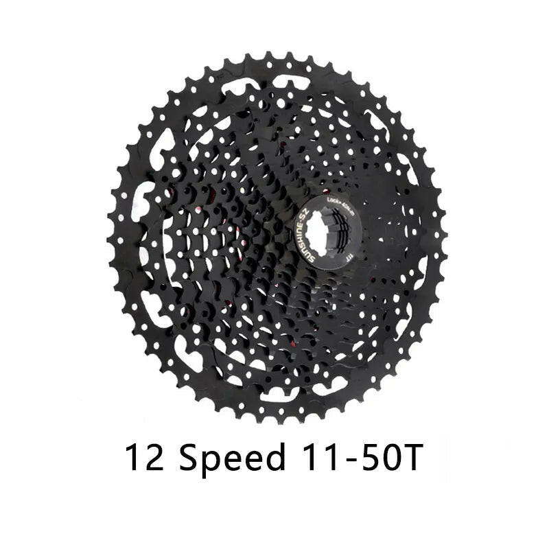 Sunshine 12Speed Freewheel Cassette 11-34T/46T/50T/52T Compatible HG Freehub for MTB Mountain Bicycle 12V M6100 Bike Parts-WAYBIKER