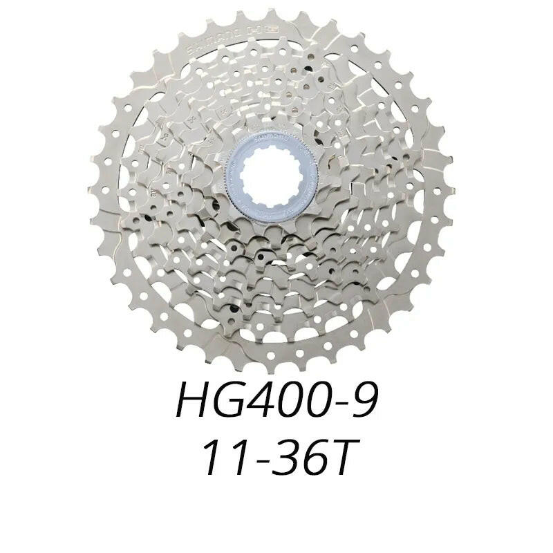 Shimano Alivio M4000 HG400-9 9 Speed Bike Cassette MTB Mountain Bicycle Freewheel HG400 9S 11-28T 11-32T 11-34T 28T 32t 34t 36t-WAYBIKER