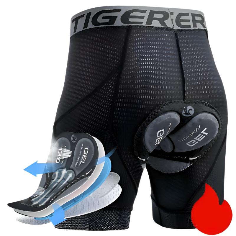 X-TIGER Cycling Shorts Breathable Mesh Cycling Underwear Gel Pad Shockproof MTB Bike Shorts Dropshipping Bicycle Underwear-WAYBIKER
