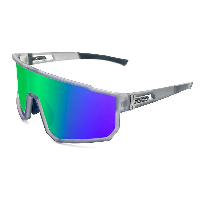 UV400 Sport Eyewear Mountain Bike Sport Cycling Glasses Outdoor Cycling Goggles Men Cycling Sunglasses MTB Sunglasses 1lens-WAYBIKER